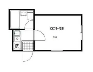 埼玉県川越市霞ケ関北2【アパート】の間取り