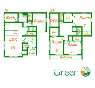 神奈川県小田原市矢作【一戸建】の間取り