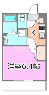 千葉県千葉市中央区道場北2【マンション】の間取り