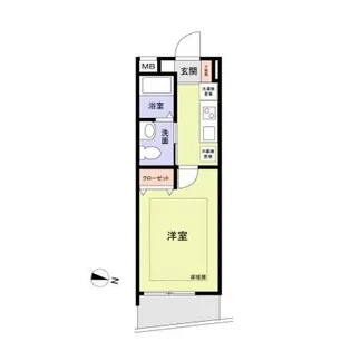 ピアコートTM練馬春日町弐番館【1階】の間取り