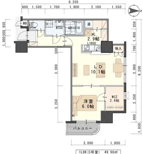 アルヴィエール【4階】の間取り