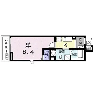 ベル グラース【3階】の間取り