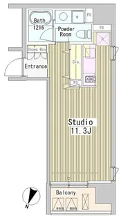 アーバンキューブ九段南【6階】の間取り