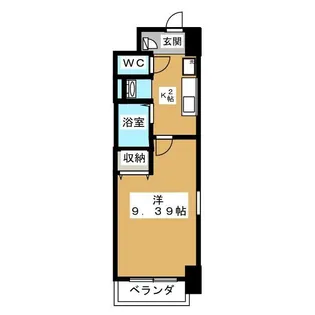 フォートレス文京【5階】の間取り