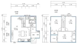 広島県広島市安佐南区上安2【一戸建】の間取り