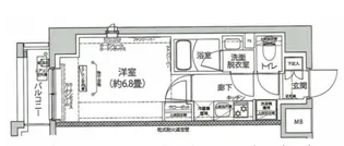 1Kの間取り画像