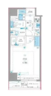 GENOVIA中野野方green veil【8階】の間取り