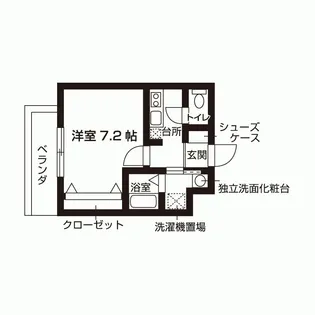 Aile D’ore 武庫川【3階】の間取り