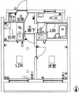 菱和パレス上目黒【4階】の間取り