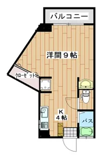 池之上レジデンス【4階】の間取り