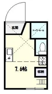 JLBグランエクリュ高円寺II【2階】の間取り