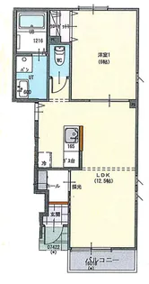 グレーシアD【1階】の間取り