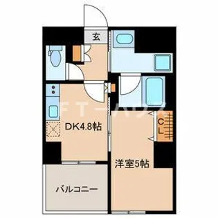 千葉県千葉市花見川区幕張町6【マンション】の間取り