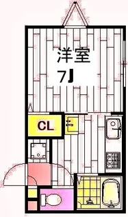 メゾンプルミエールA【1階】の間取り