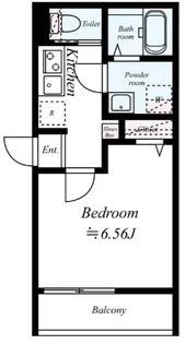 GRADUSみのり台【1階】の間取り