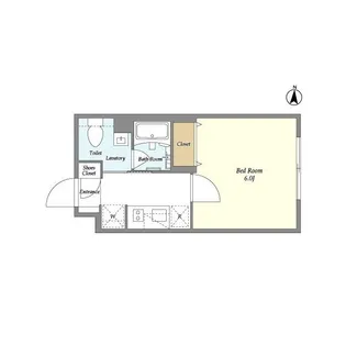 東京都渋谷区恵比寿3【マンション】の間取り