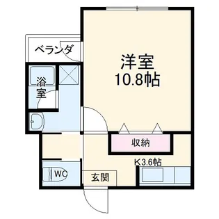 パティオ高崎【3階】の間取り