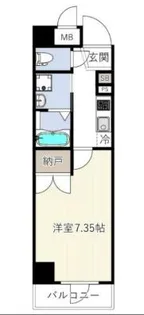 ES Grande門前仲町【3階】の間取り