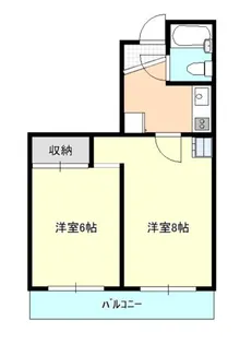 メゾン・ド・ピアII【2階】の間取り