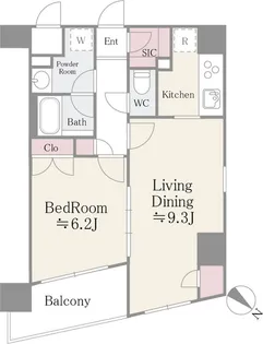 ステラメゾン茗荷谷【10階】の間取り