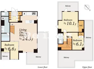 アーバンパーク代々木の間取り
