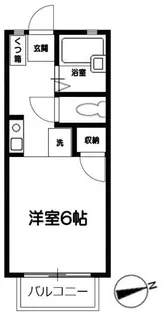 プレアデス酒匂【1階】の間取り