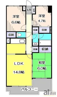 東京都練馬区南大泉3【マンション】の間取り