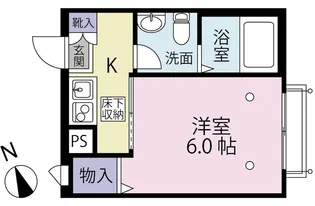 東京都杉並区高円寺北3【アパート】の間取り