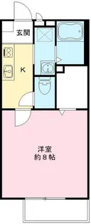 Glitter nishihara【1階】の間取り