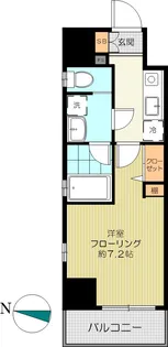 カーサ ベルデ【6階】の間取り