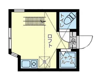神奈川県横浜市神奈川区子安通3【アパート】の間取り