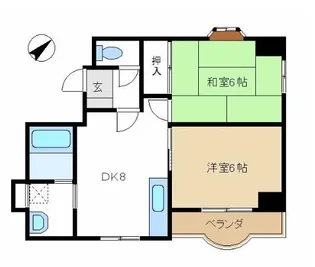 メゾン・ド・ワイアール【3階】の間取り
