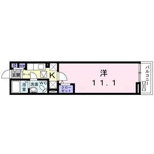 レーベン【1階】の間取り