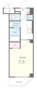 DORF SHIROKANE【3階】の間取り