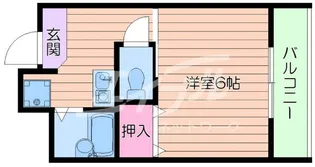 グランヴェール深澤【1階】の間取り