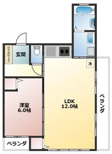 金子ビル【4階】の間取り