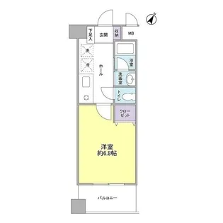 コフレ横浜星川【7階】の間取り