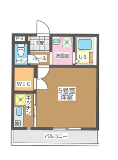 オコナ【3階】の間取り