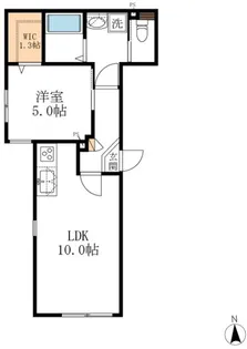 グランソレイユ【1階】の間取り