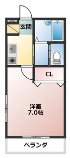 IST I【1階】の間取り