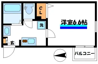 アイルグラン【2階】の間取り