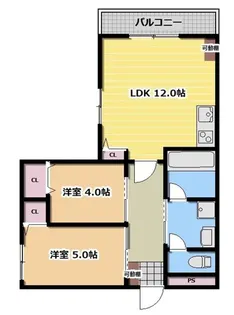 L-NEXT幸福町【3階】の間取り