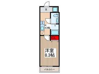 North Field 飯能【9階】の間取り