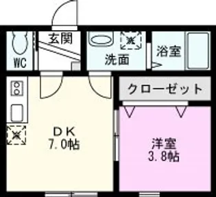 コミカ豊春【3階】の間取り