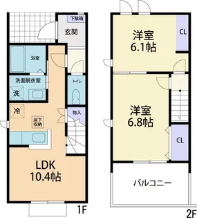 Foliar (フォーリア)の間取り