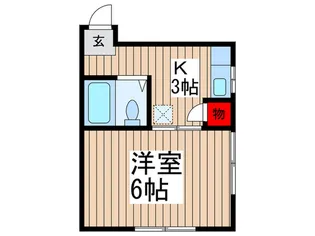 サンコ―ポ【1階】の間取り