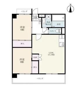 MHG天神ビル【10階】の間取り