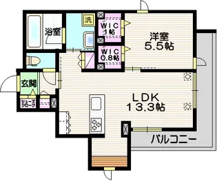 パークウェスト北浦和【2階】の間取り