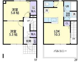 Vivales IIA(ヴィヴァレス IIA)の間取り