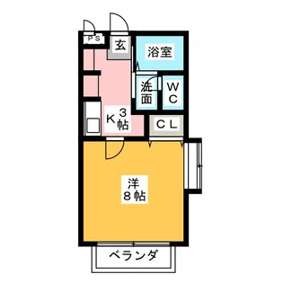 Star.ry寺本新町【1階】の間取り